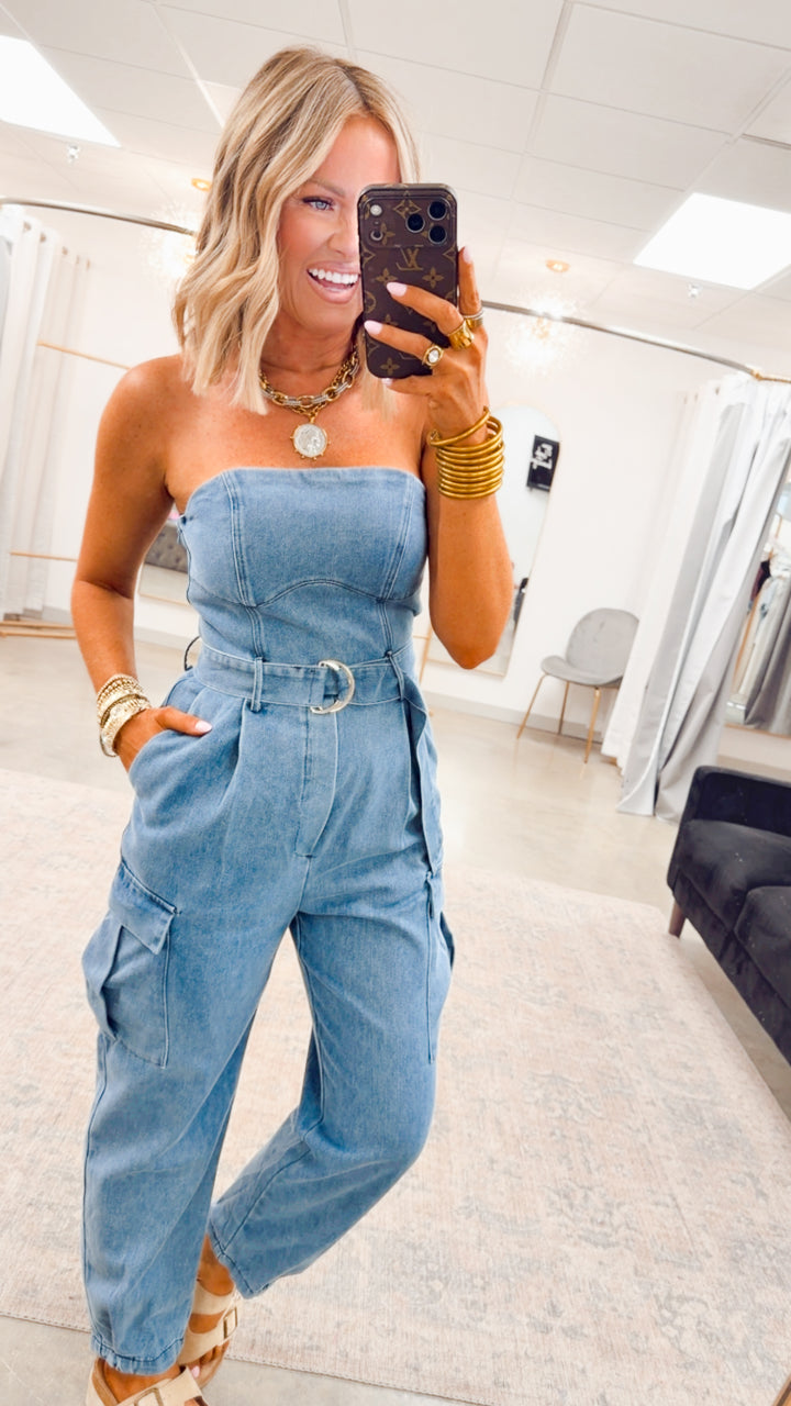 Westin Denim Jumpsuit