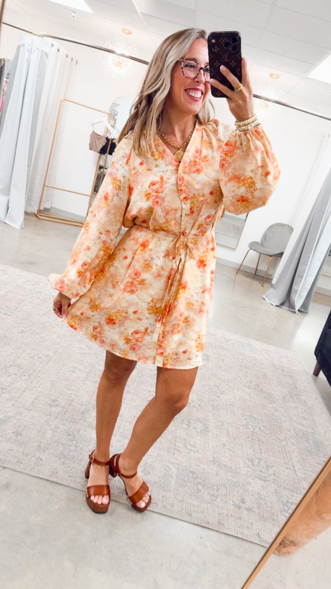 The Blushing Garden Mini Dress