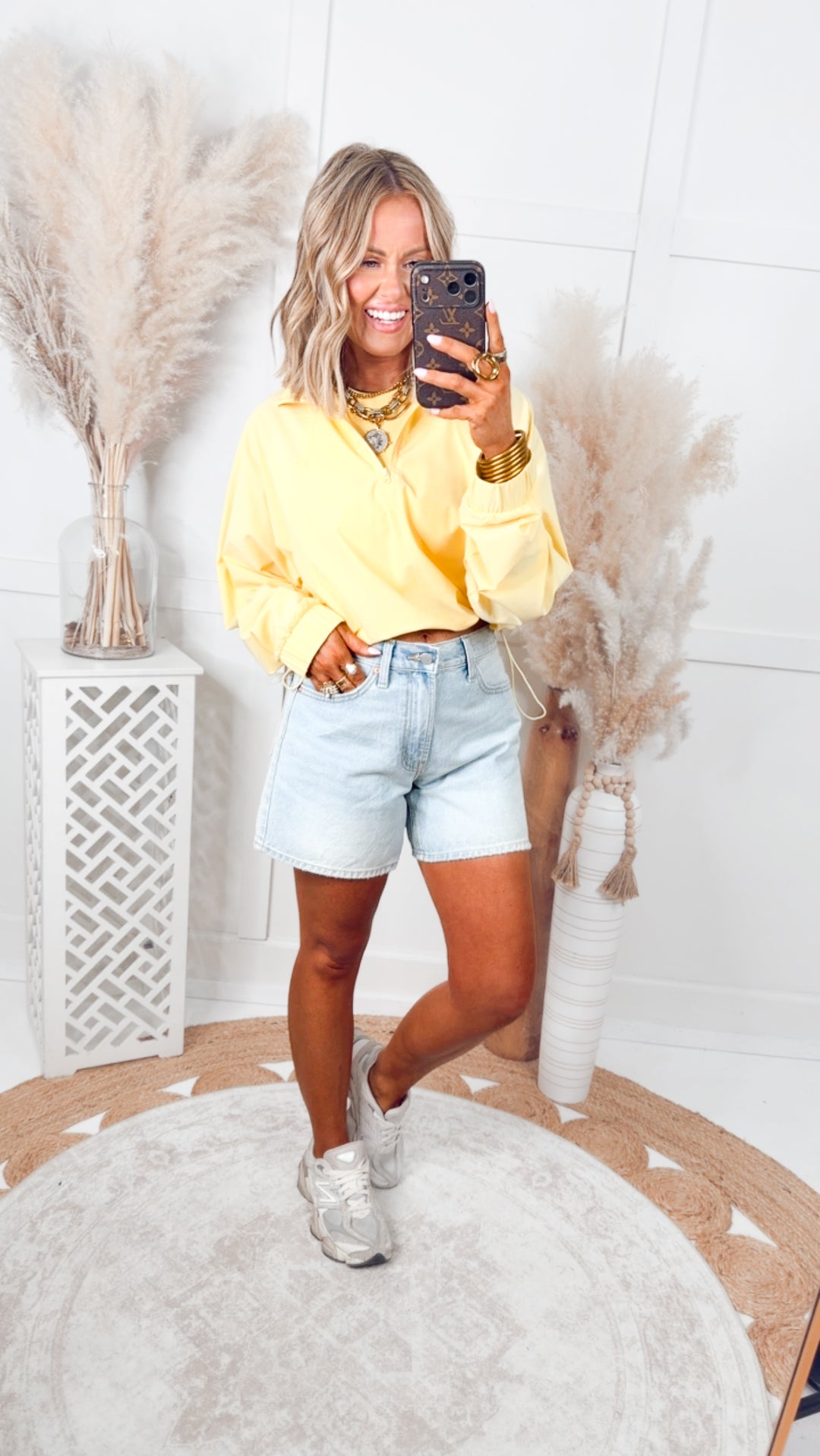 The Active Ease Pullover-Yellow Glow