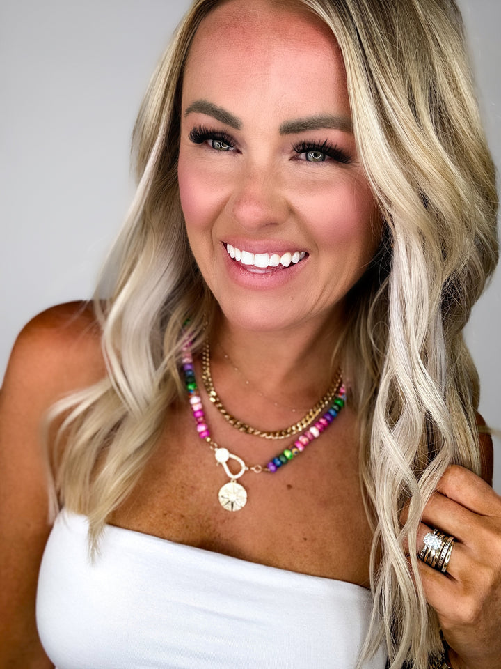 Cool Girl Gemstone Necklace
