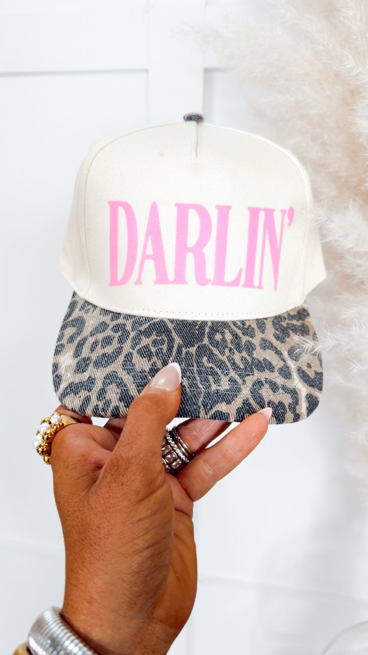 Darlin' Leopard Trucker Hat
