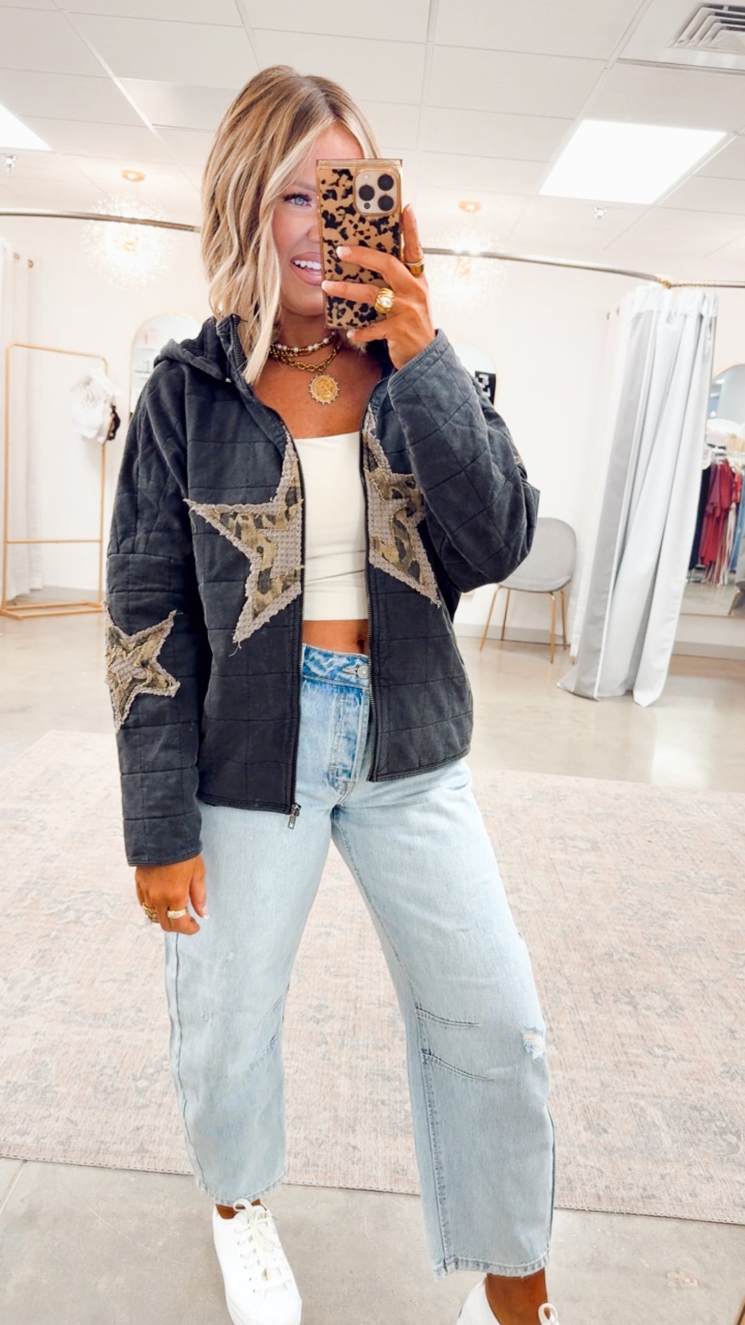 Stardust Relaxed Fit Jacket