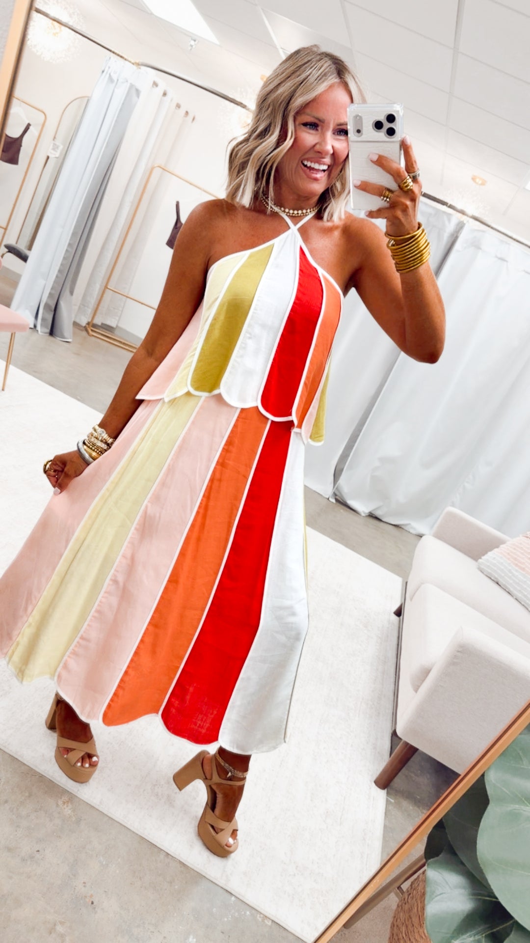 The Solstice Color Block Set