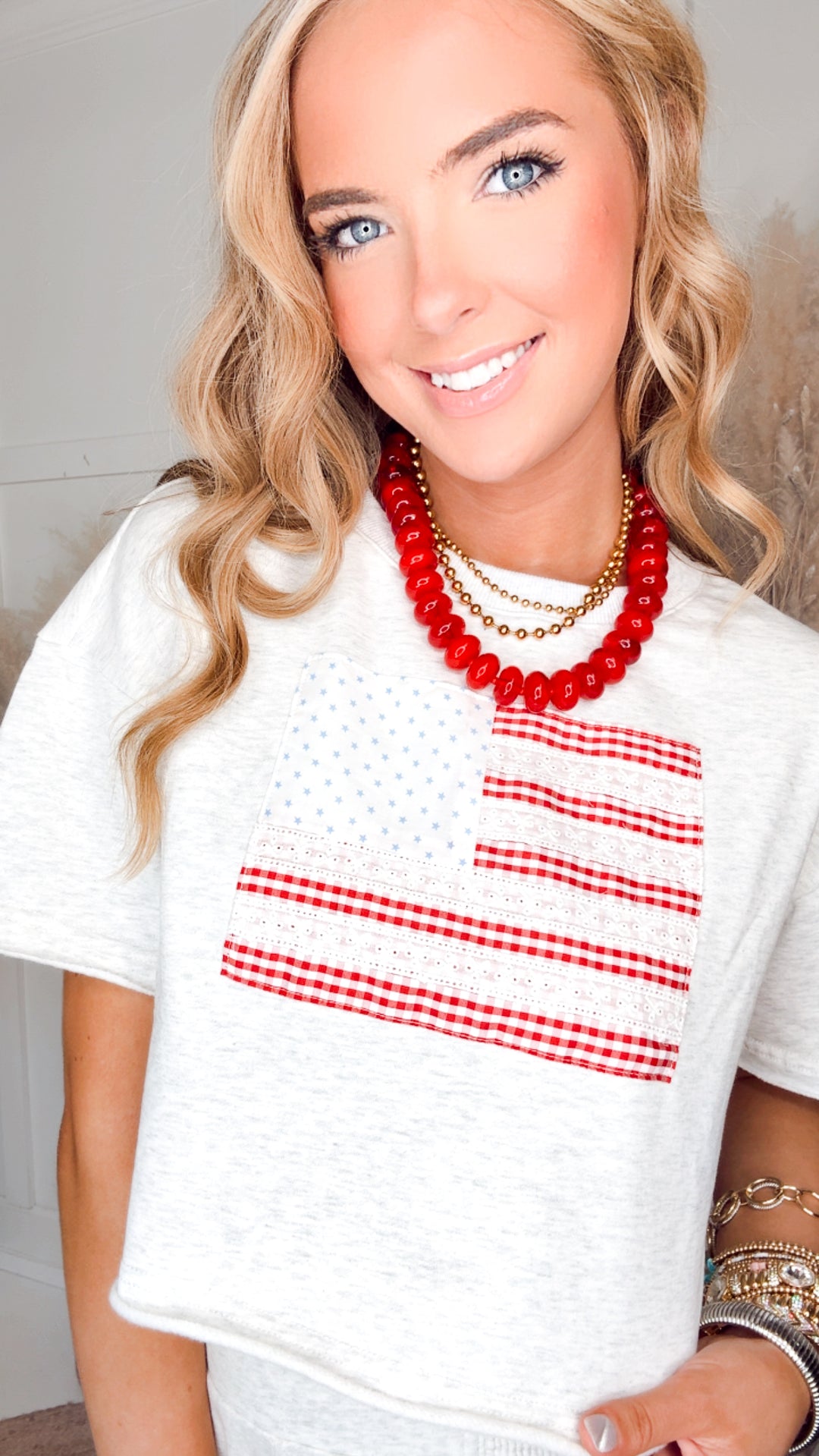 The Red, White & Cute Tee