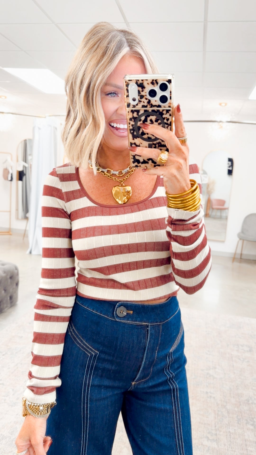 Casual Stripe Top