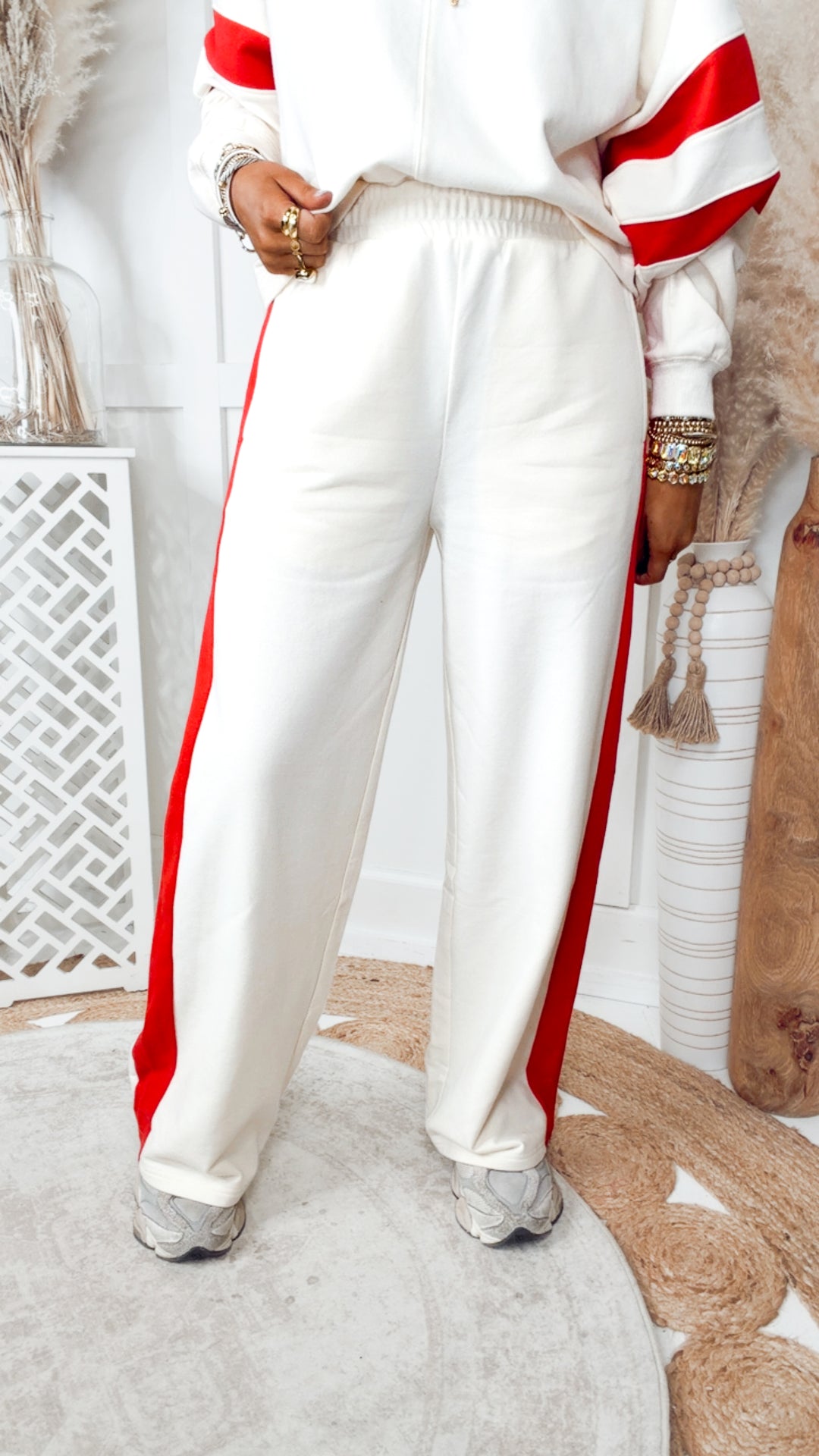 So Alluring Two Piece Set-Cream