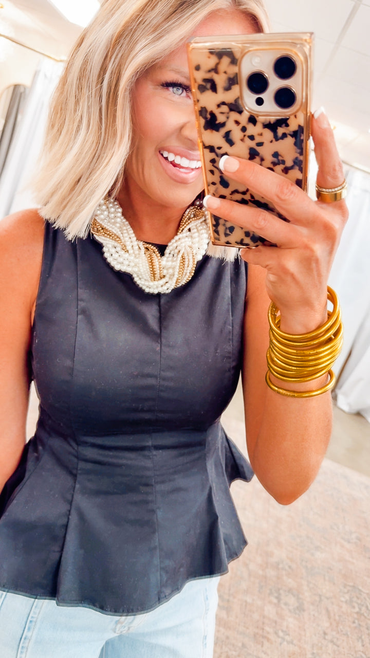 Sweet Serenity Top-Black