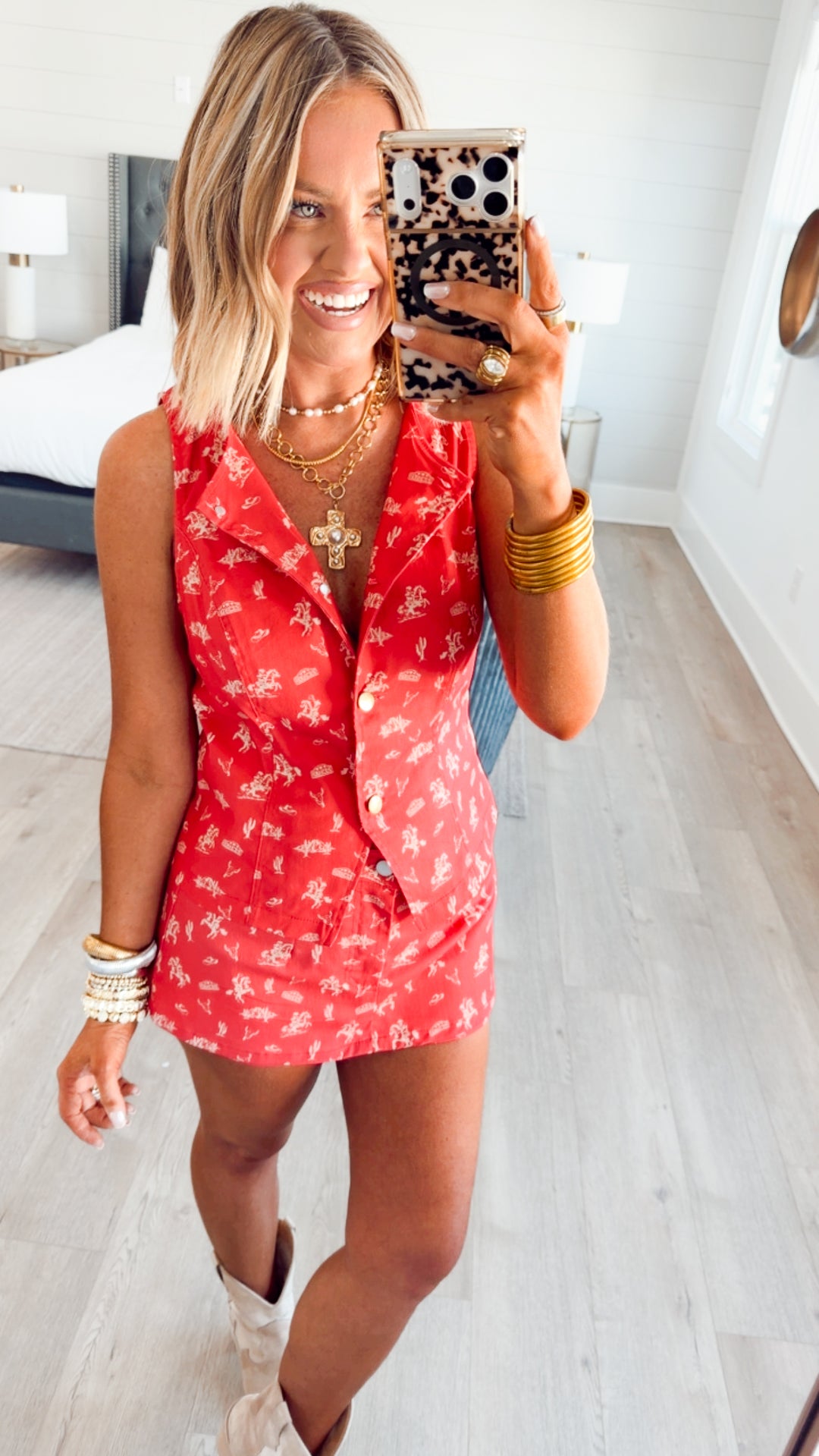 The Wild West Mini Skort