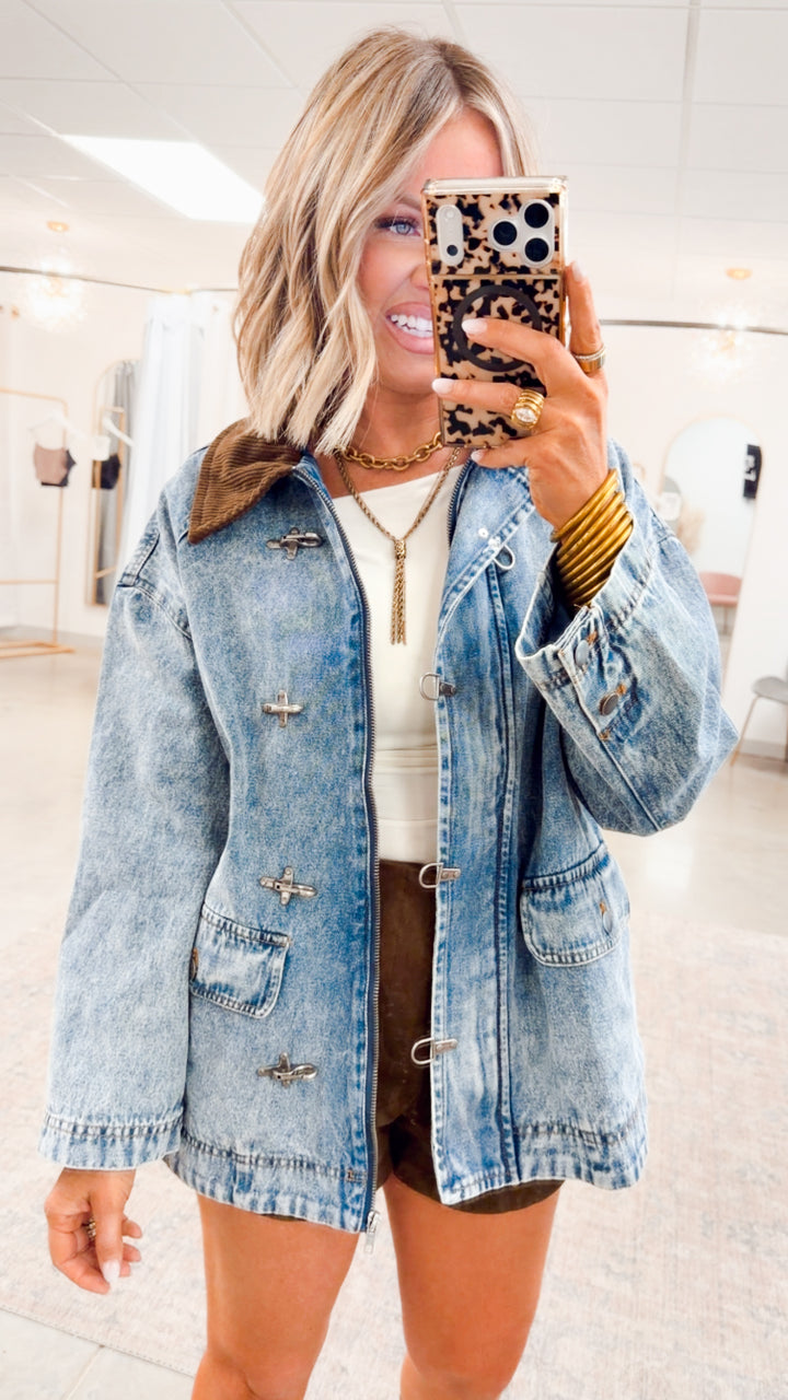 The Lasso Ridge Denim Jacket