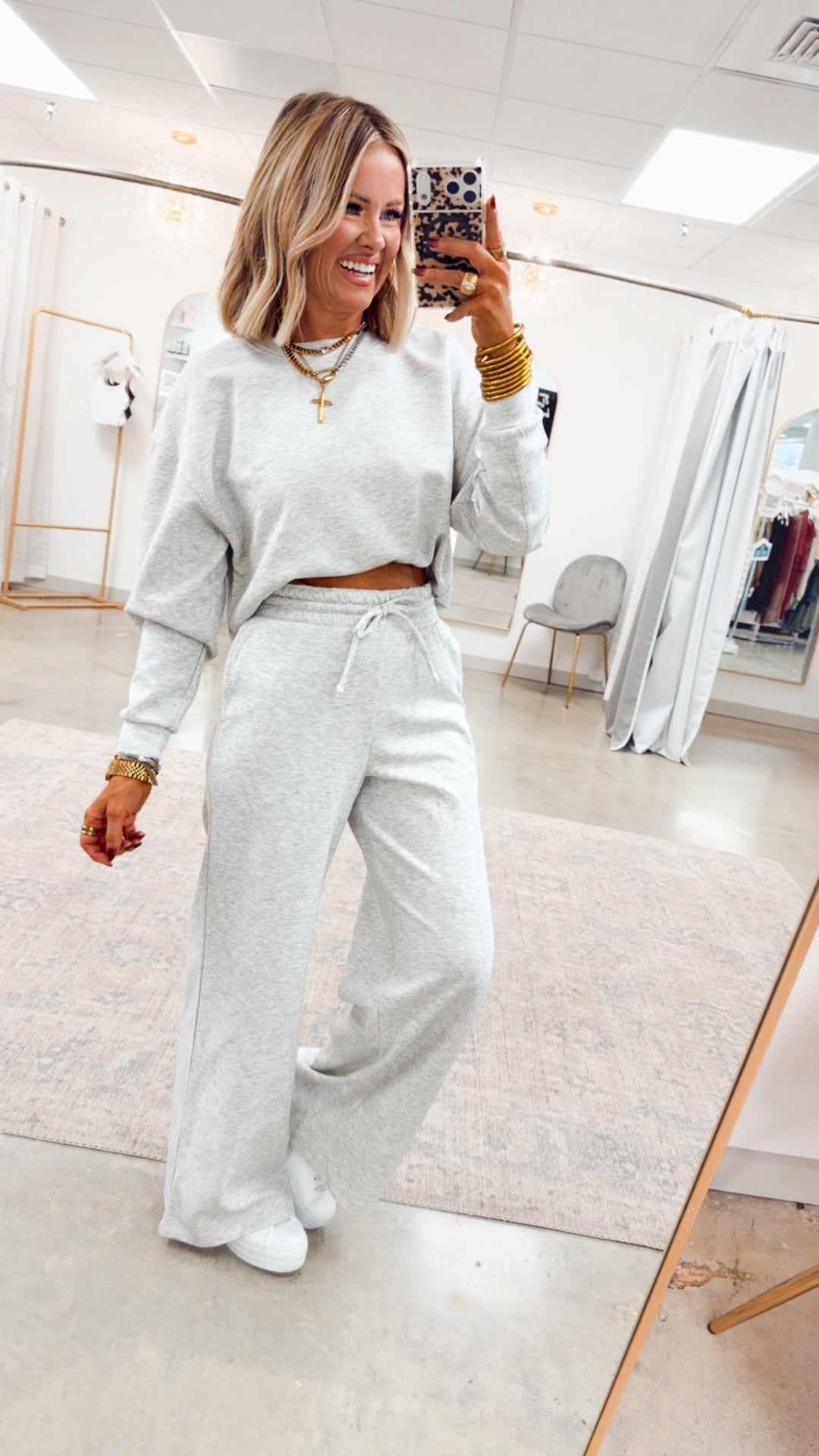 Urban Ease Set-Heather Grey