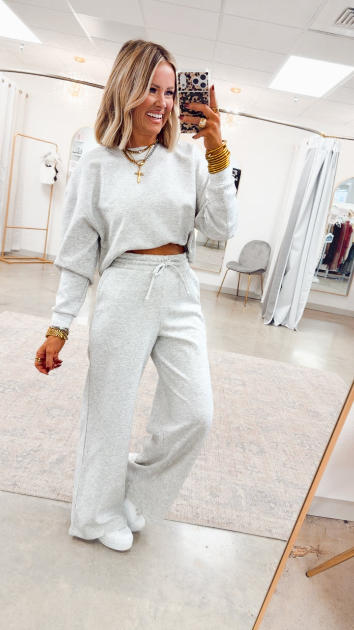 Urban Ease Set-Heather Grey