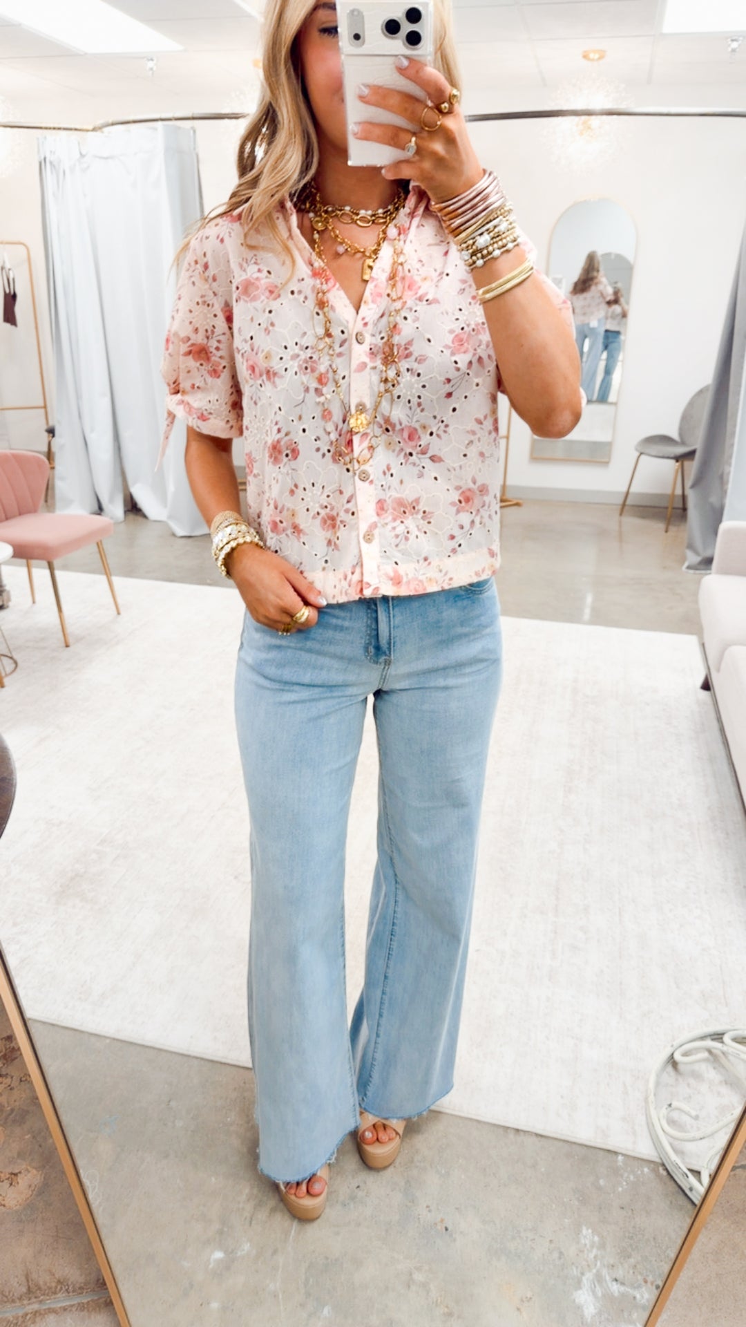 The Marlowe Super High Rise Wide Leg Jeans