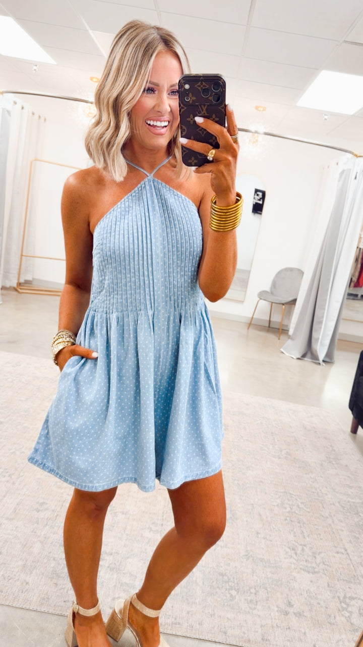 The Molly Polka Dot Romper