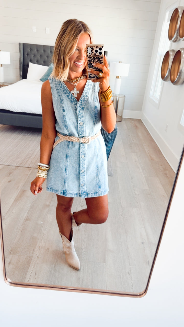 The Sweet Spurs Mini Dress