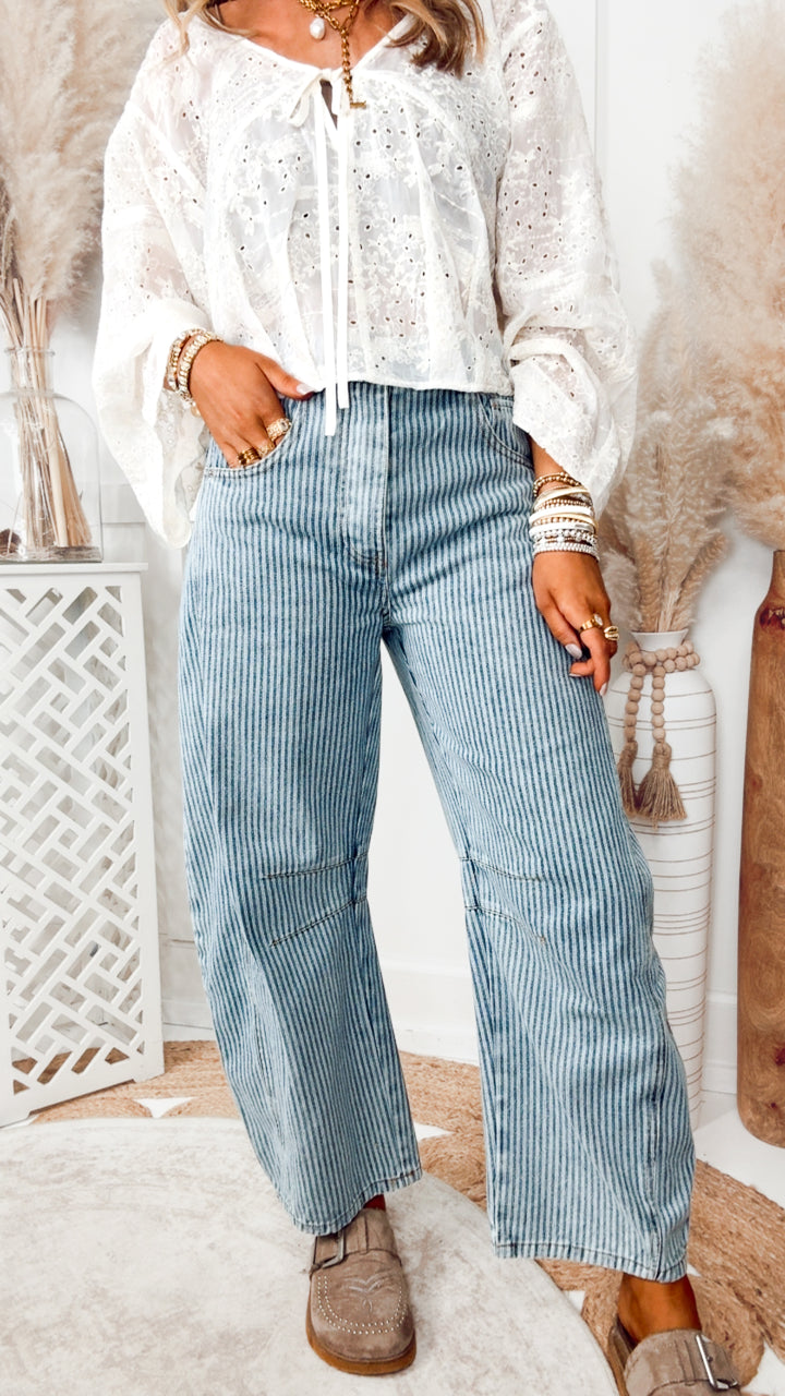 The Brinley Barrel Jean