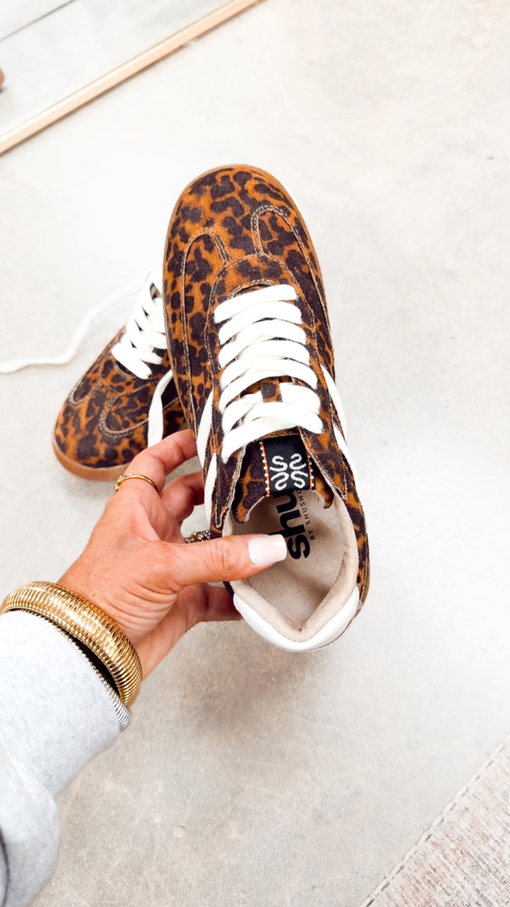 Renee Sneaker-Leopard Print