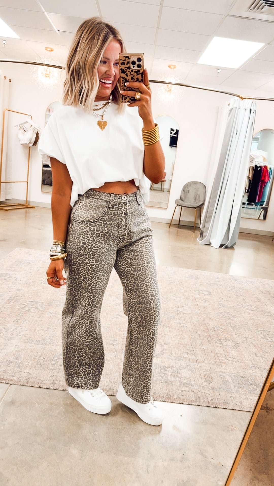 Waverly Bubble Hem Blouse-White