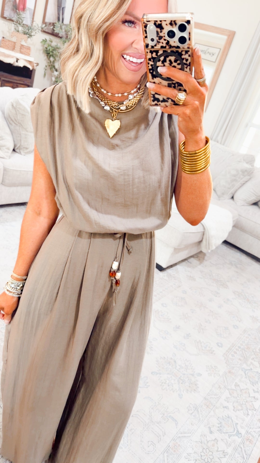 The Maren Relaxed Slub Jumpsuit