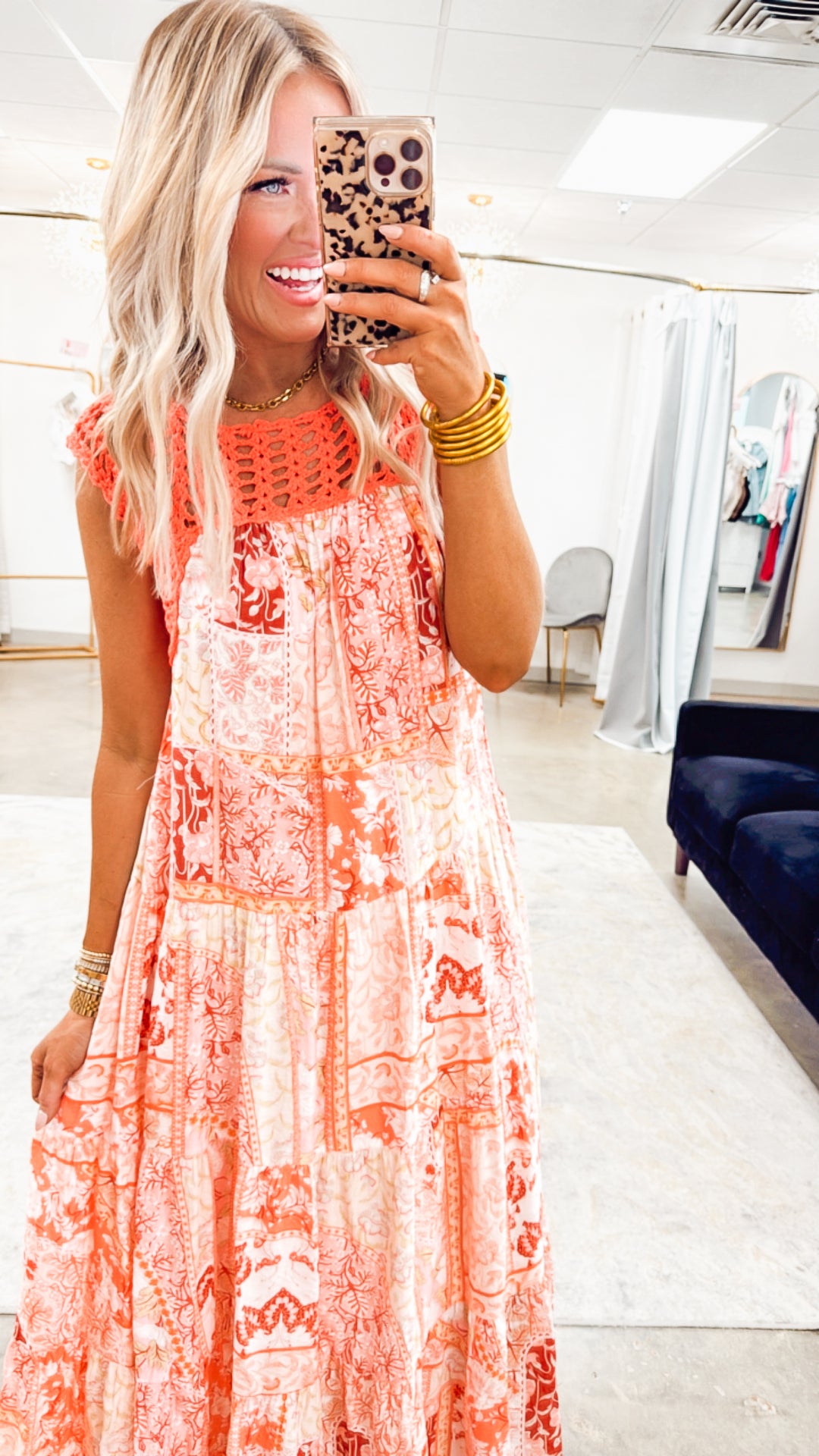 Wren Boho Crochet Maxi