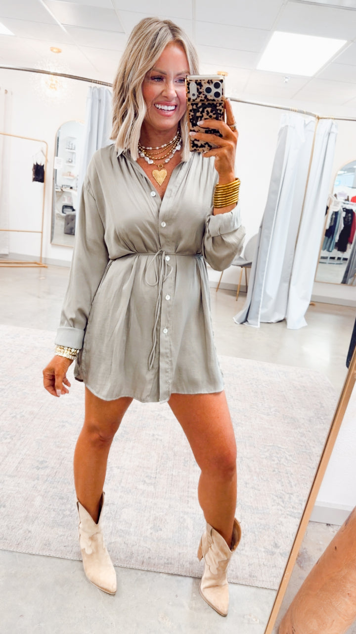 Soleil Darling Romper-Olive