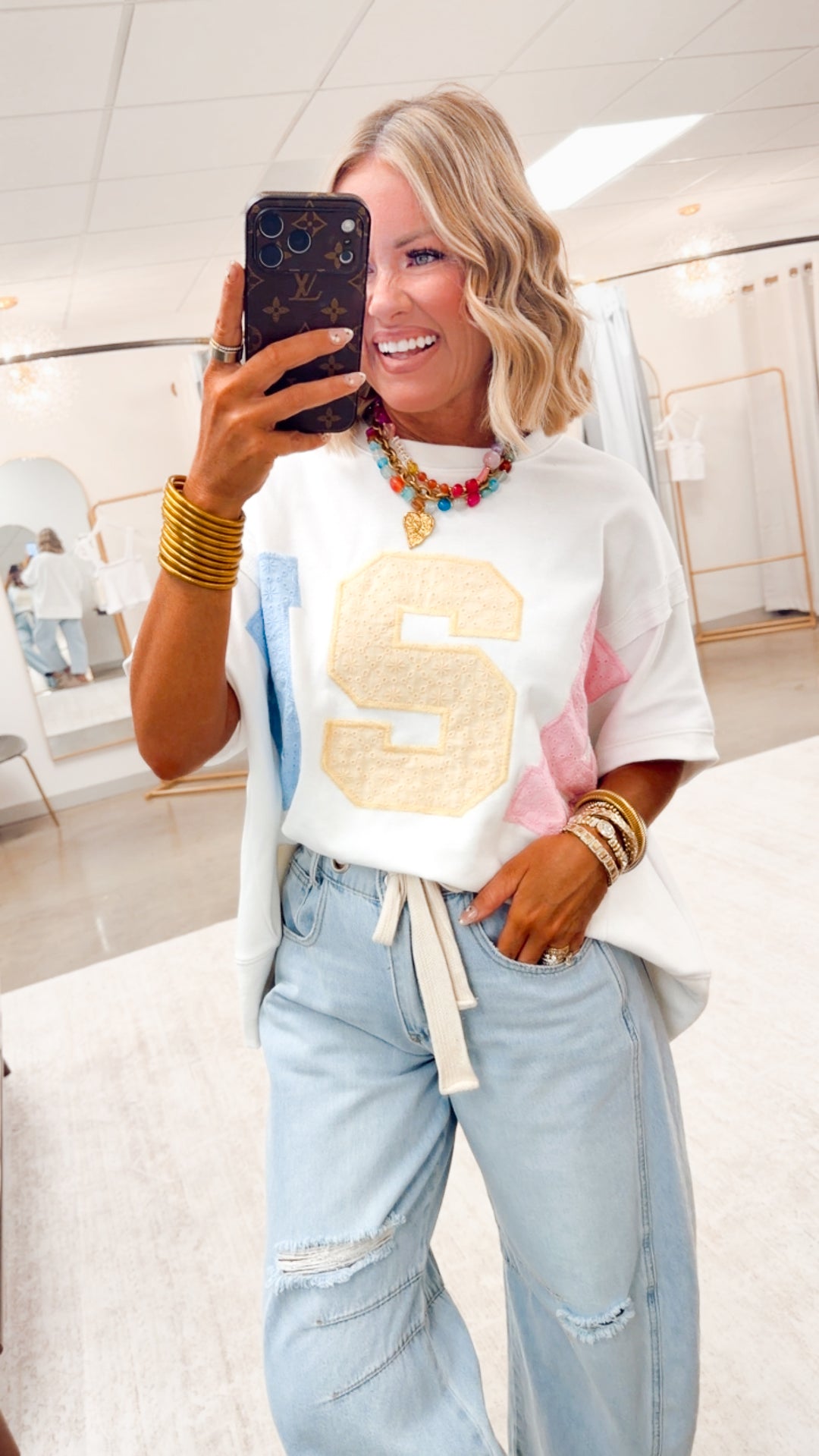 The USA Darling Dolman Top
