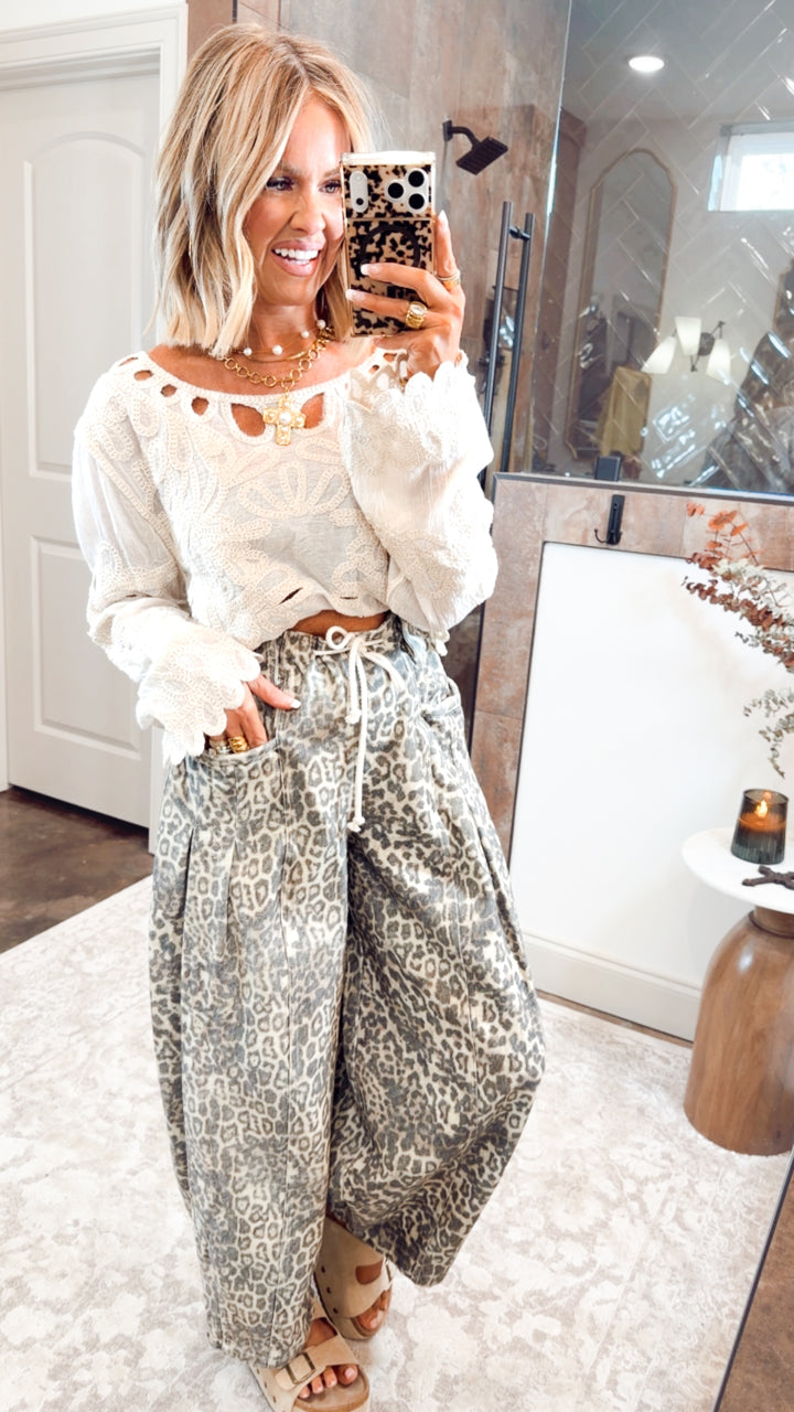 The Sandstone Crochet Top