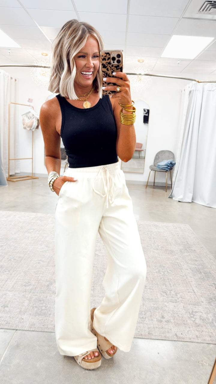 Jetset Pants-Cream