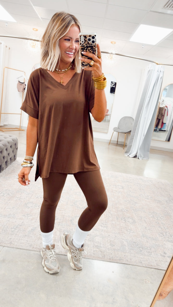 Brown Plush Cloud Lounge Set