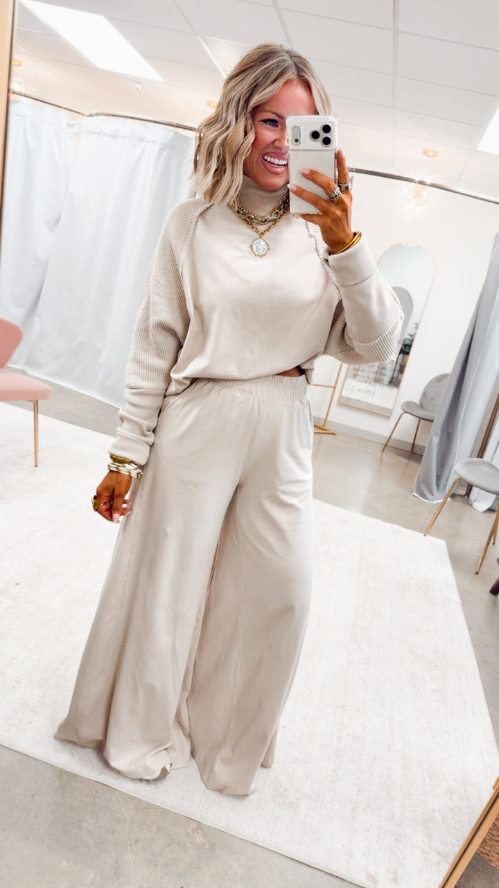 The Luxe Comfort Set-Beige Taupe