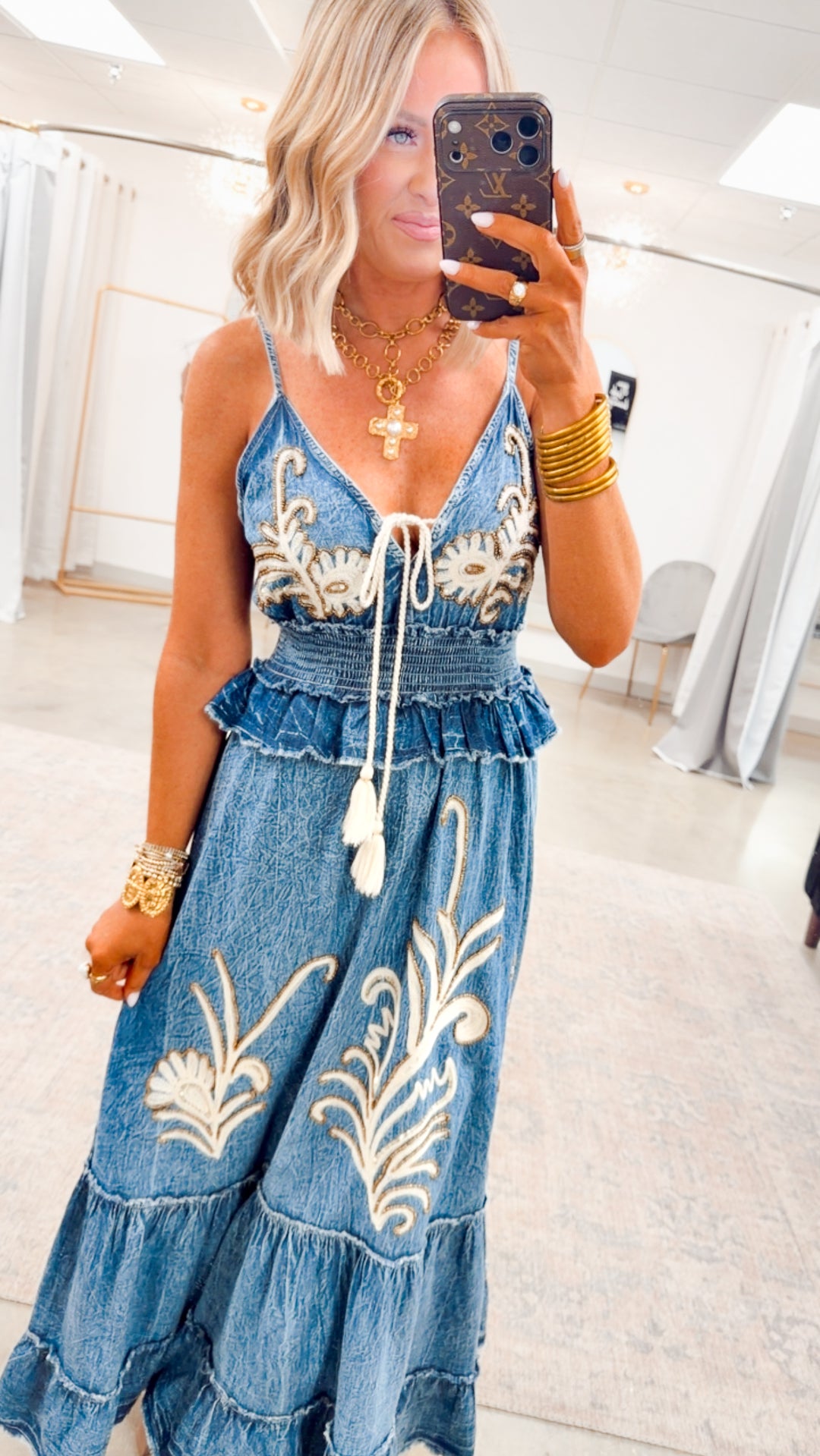 The Denim Reverie Dress