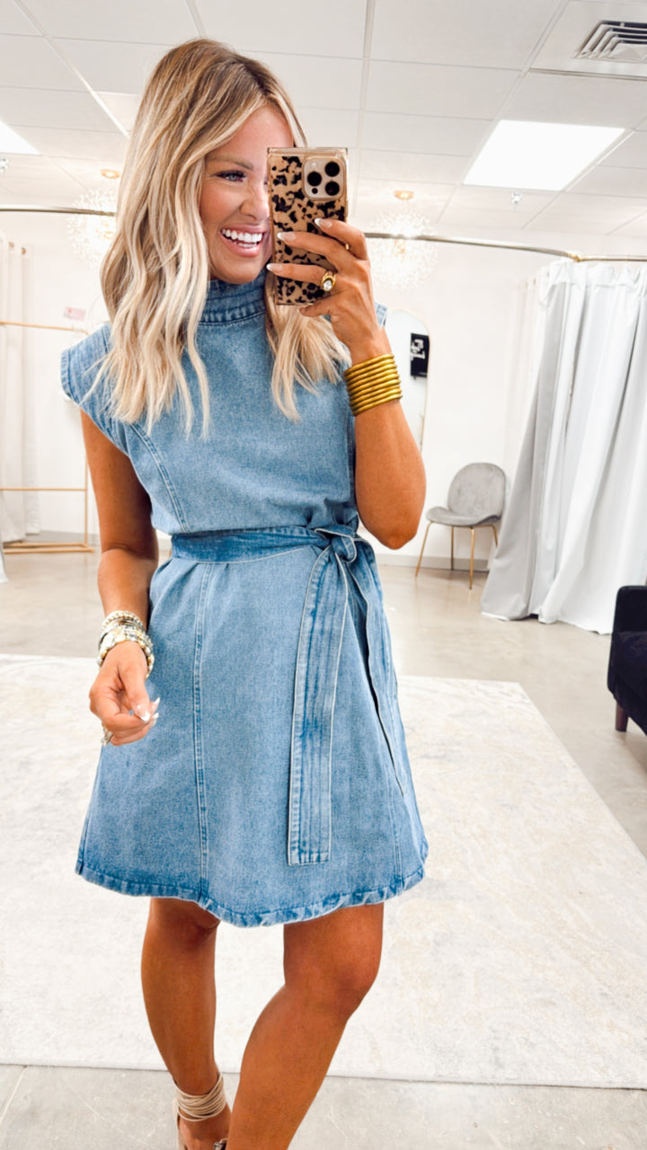Jolene Denim Dress
