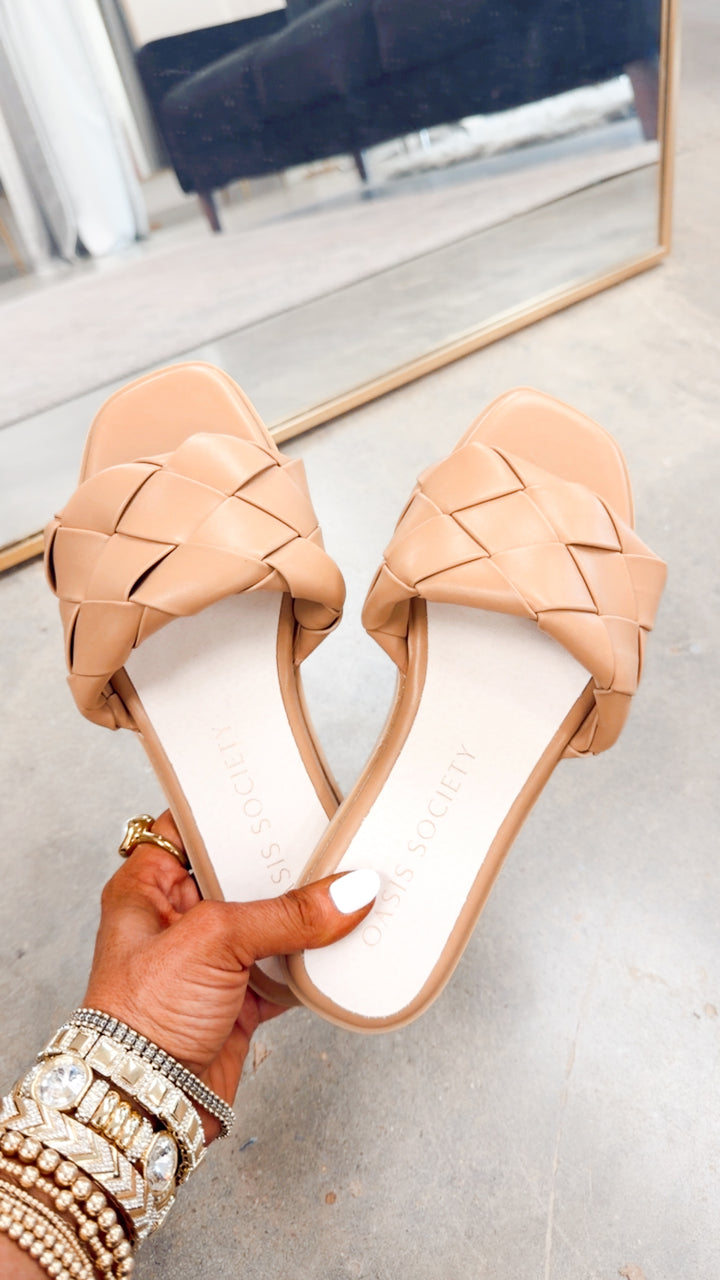 The Darla Sandal-Almond