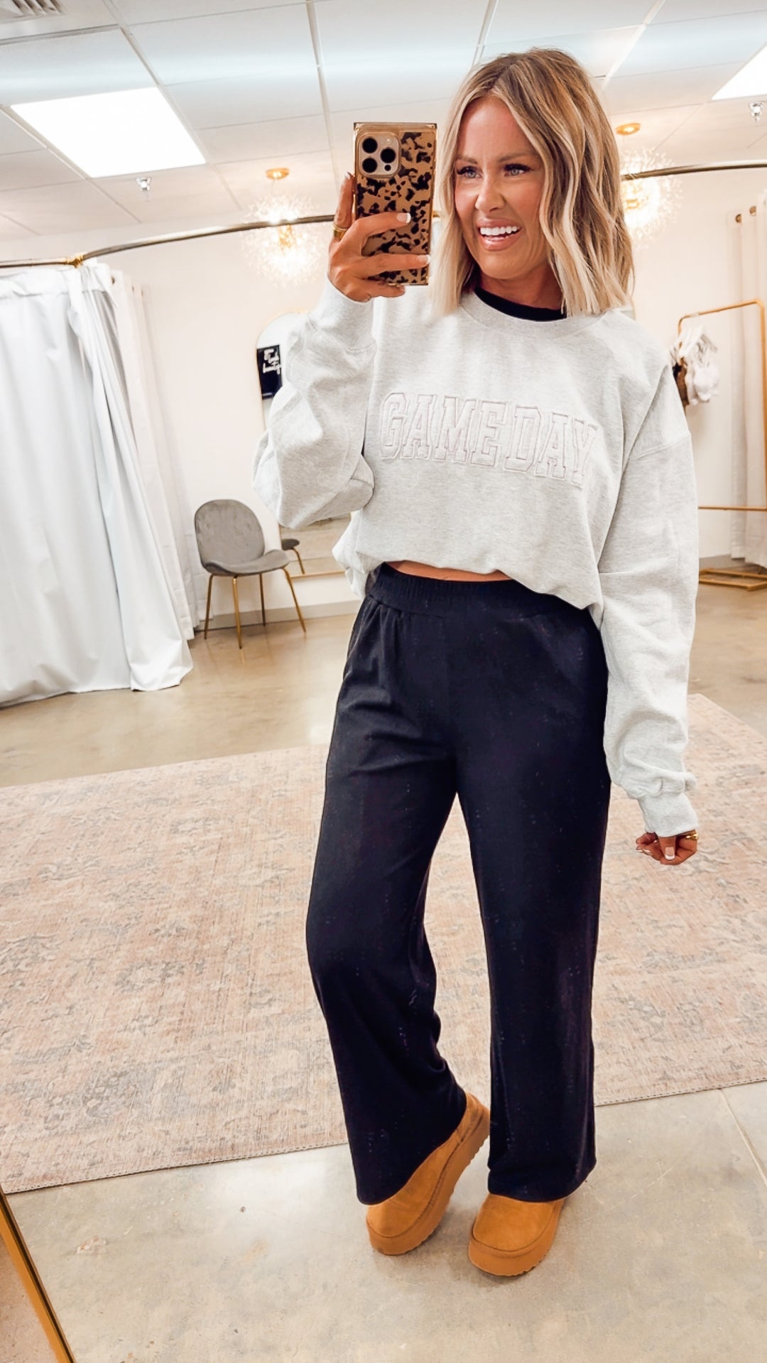 Game Day Sweatshirt-Grey