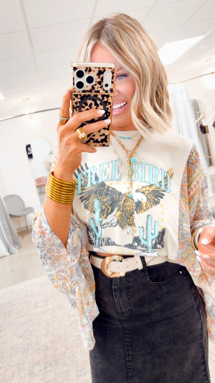 The Saddle Chic Belt-Khaki