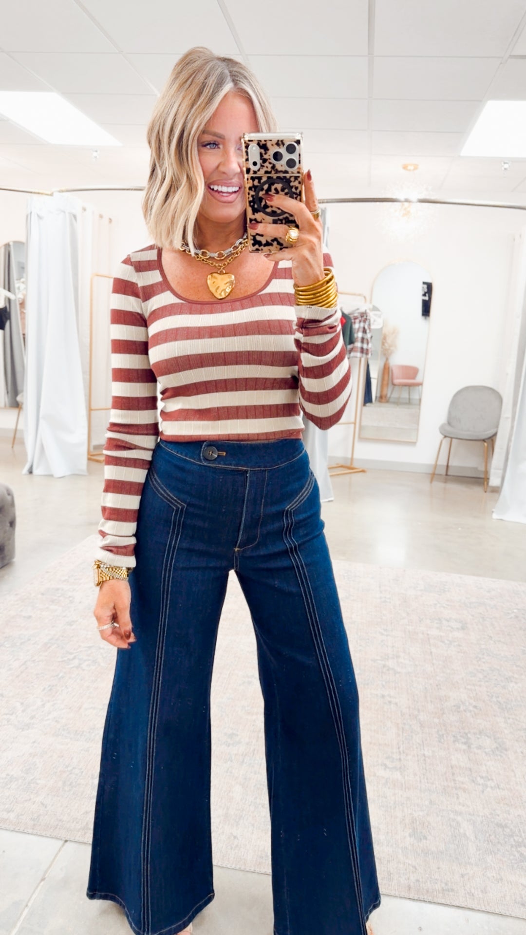 Casual Stripe Top