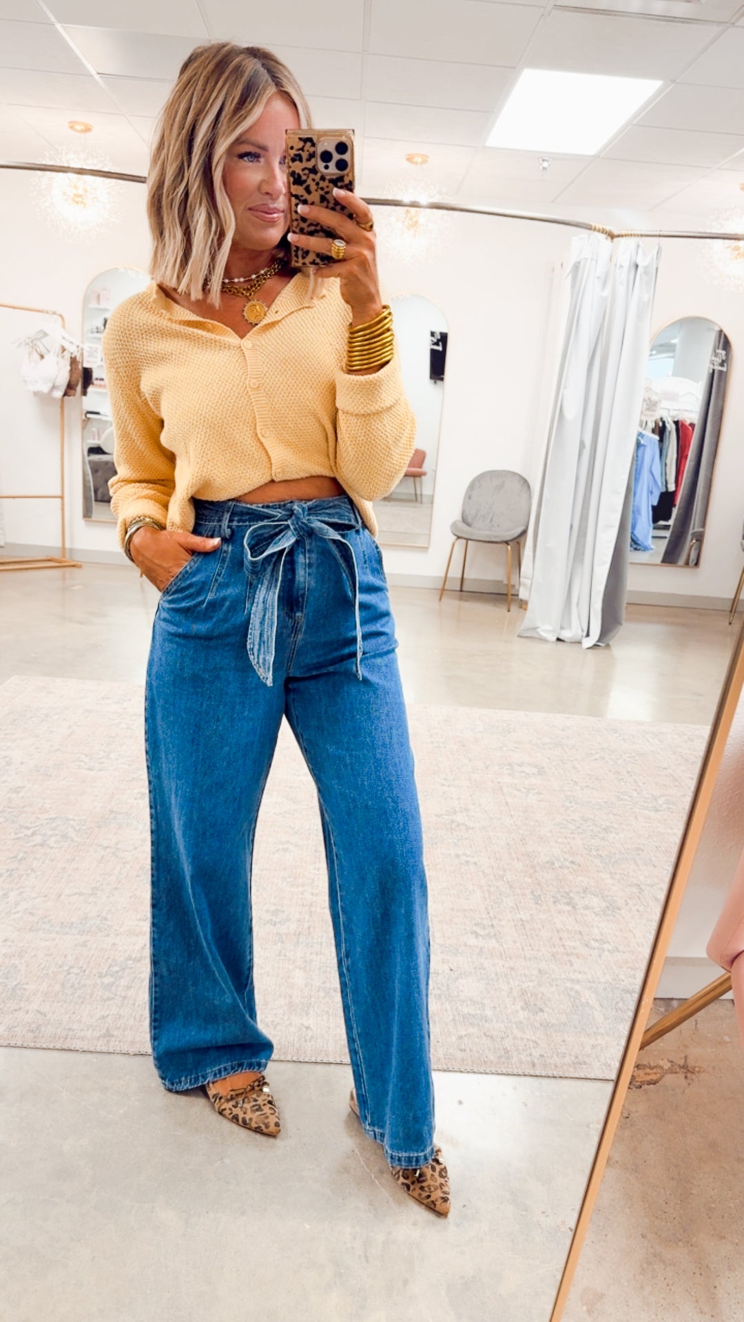 Grace Scalloped Top-Butter