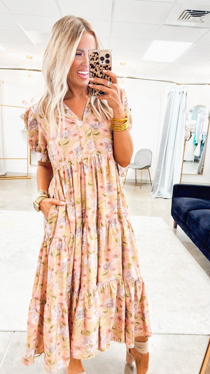 Lena Vintage Bloom Midi