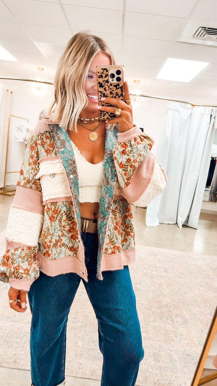 Patchwork Quilted Jacket