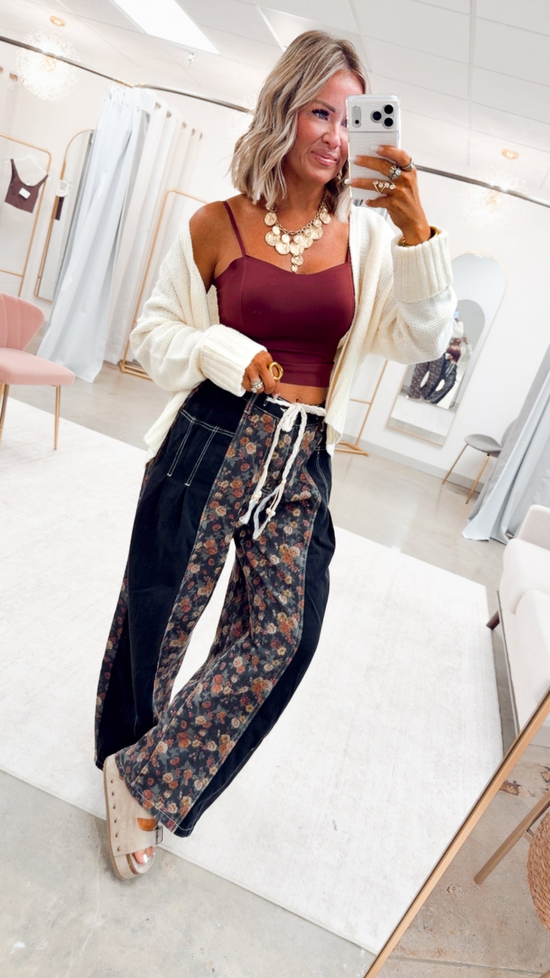 The Willow Haze Pants-Black