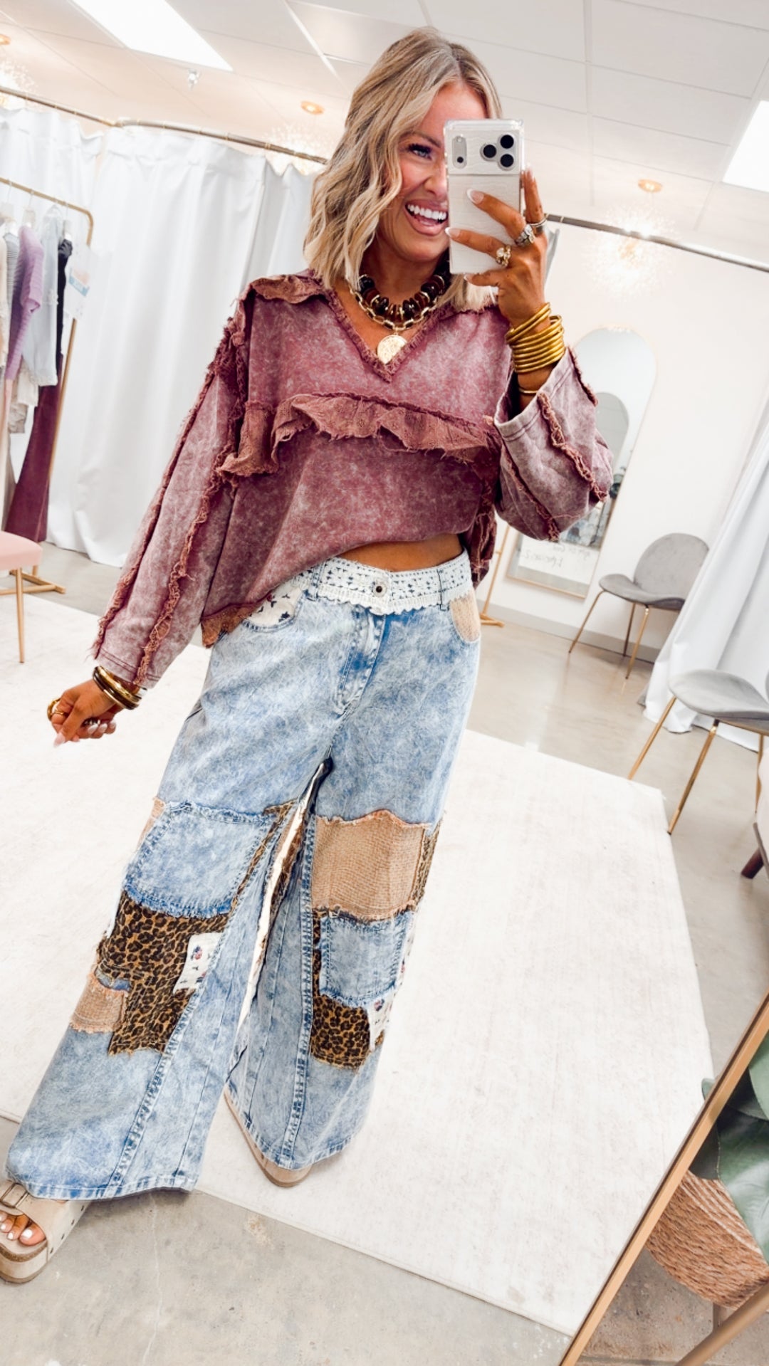 The Wild Card Pants-Denim