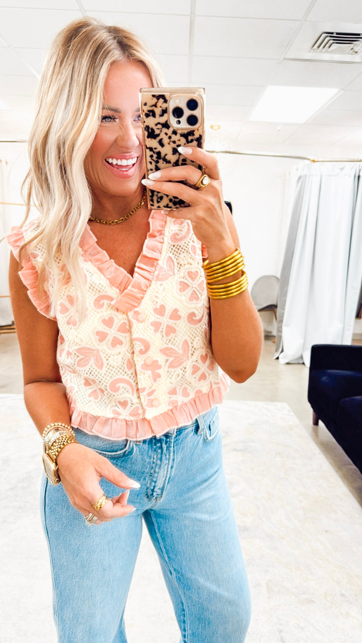 Bria Lace Vest