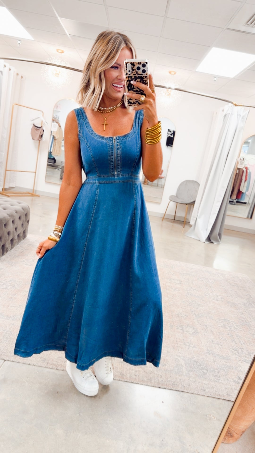 The Frontier Denim Dress