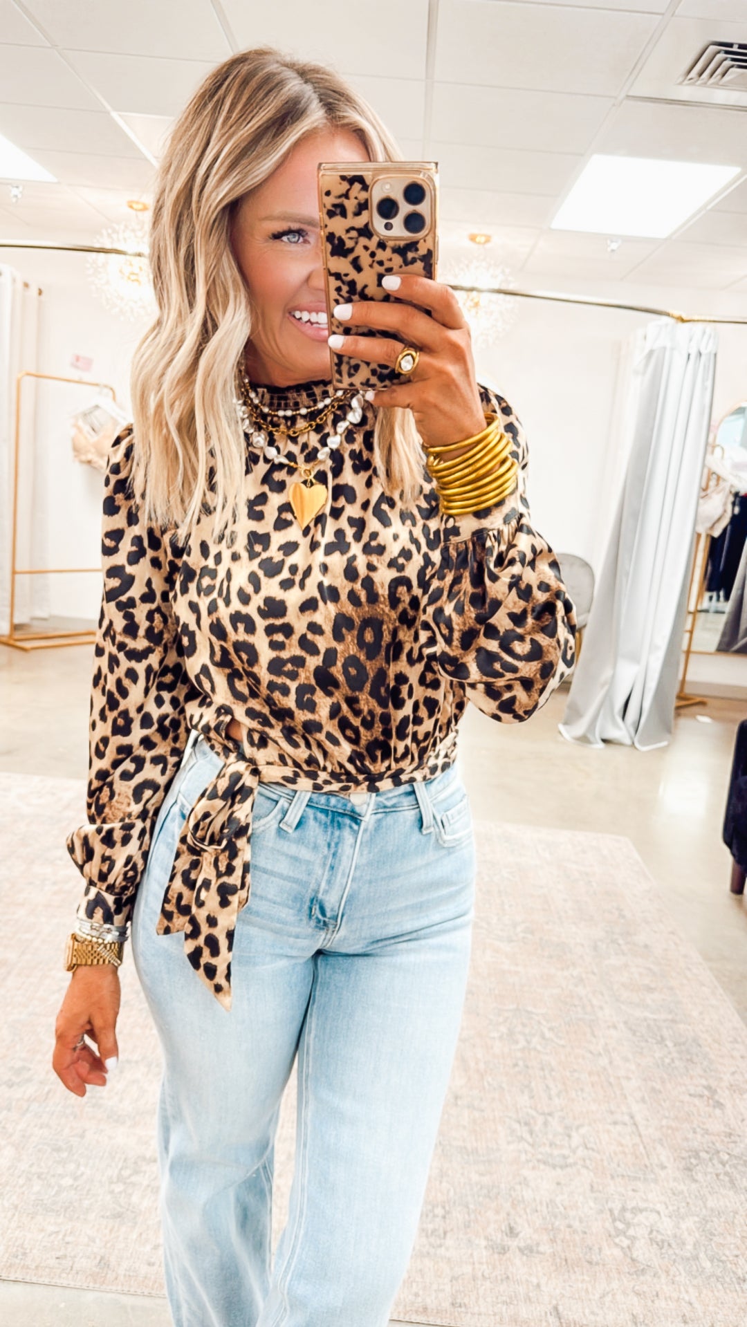 Elan High Rise Cuffed Jeans