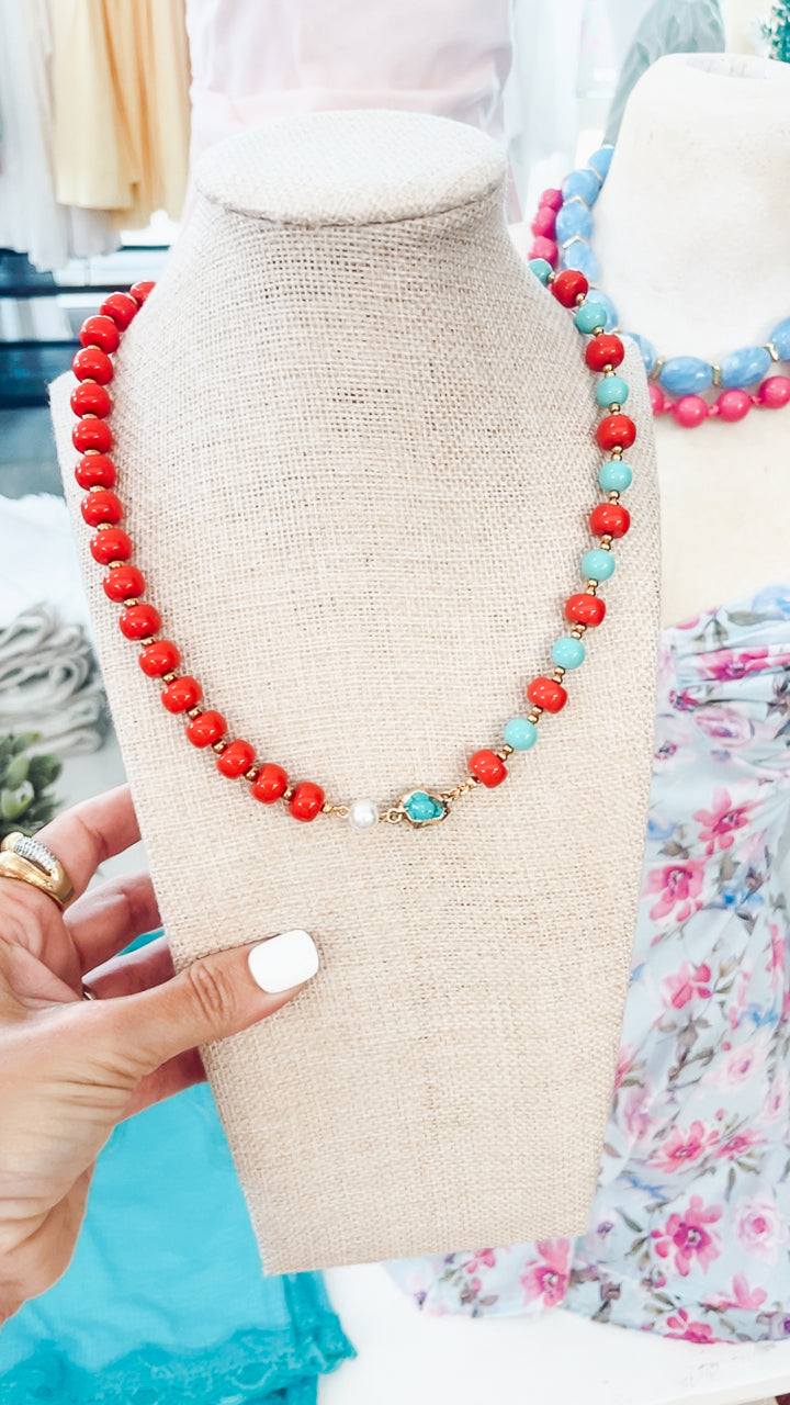 The Chic Coastal Beads Necklace