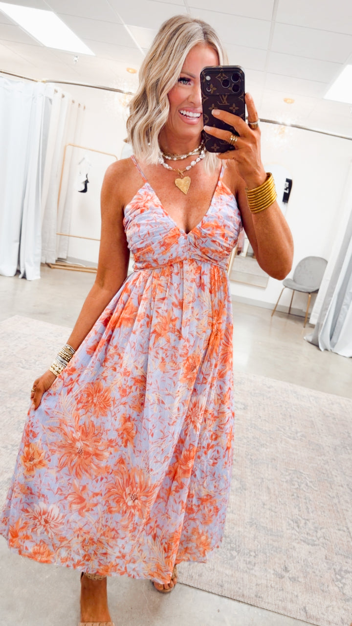 Hannah Crossback Midi Dress