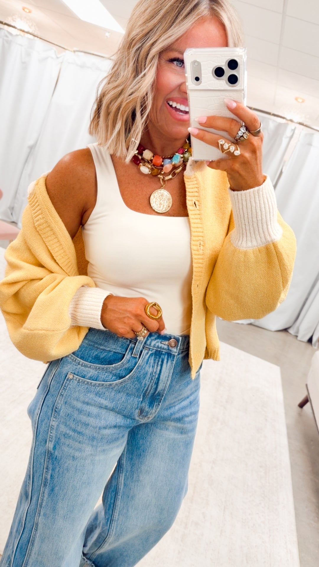 The Charlie Cuffed Wide Leg Jean