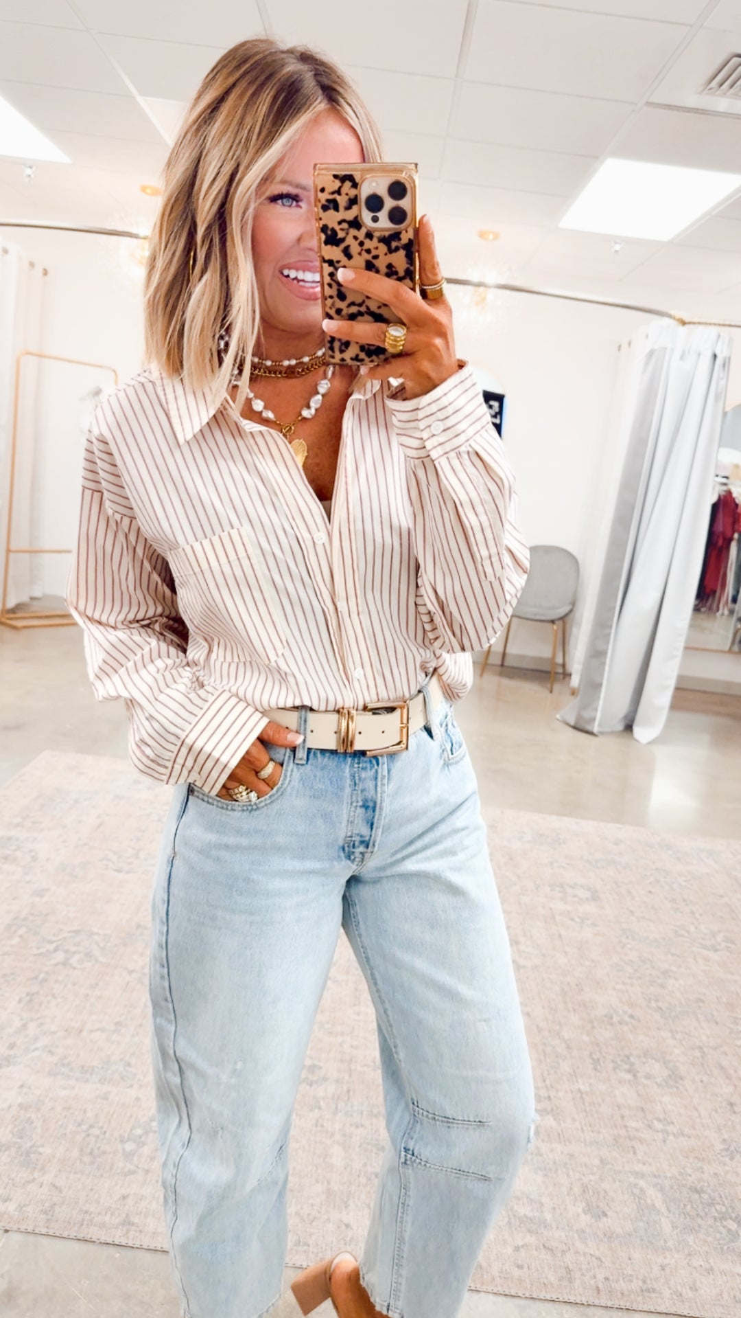 Emilia Striped Shirt