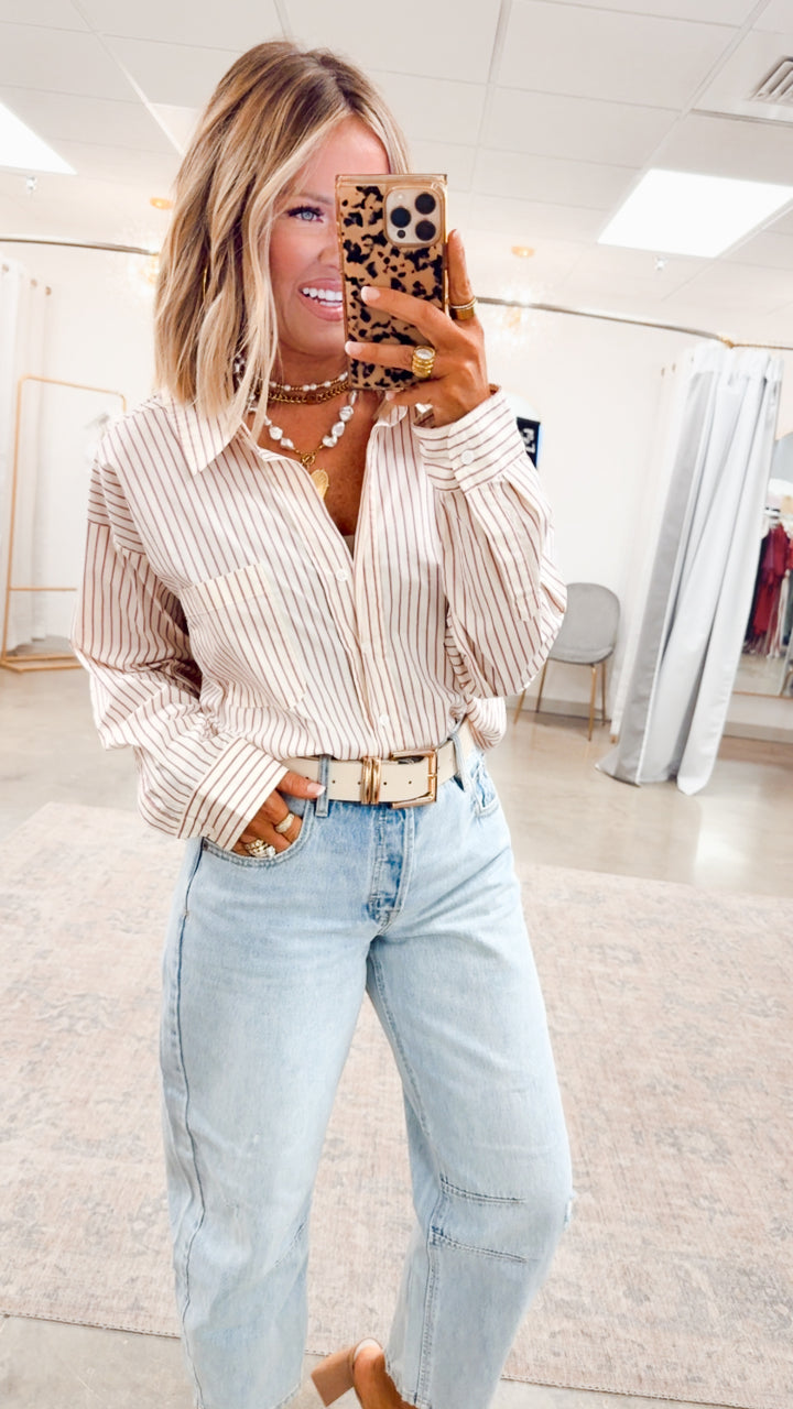 Emilia Striped Shirt