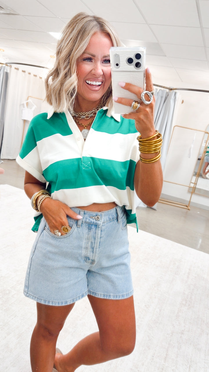 The Yacht Club Stripe Top
