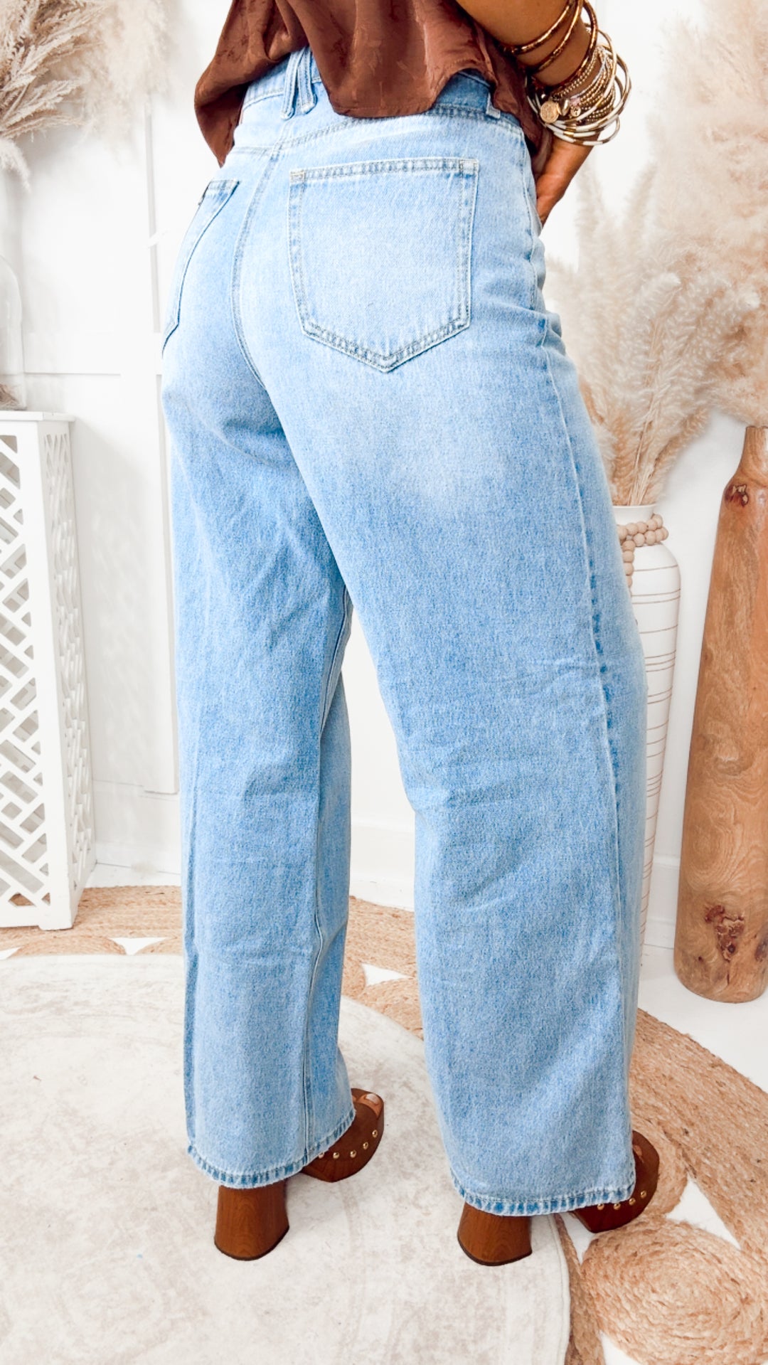 -FINAL SALE- Miranda High Rise Wide Leg Jean